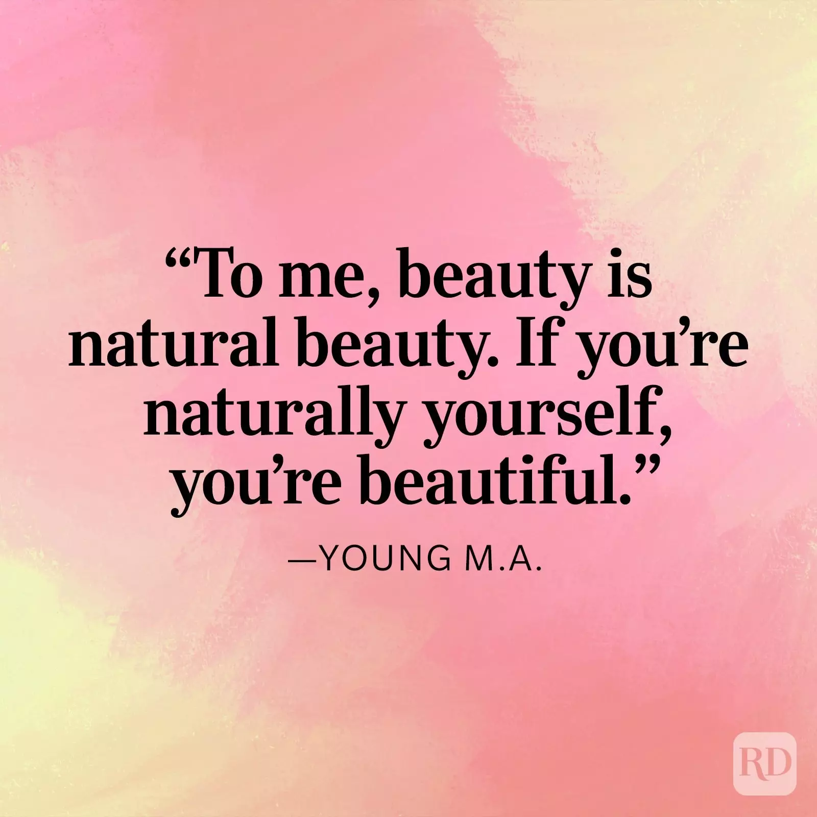 Natural Beauty Young Ma Quote