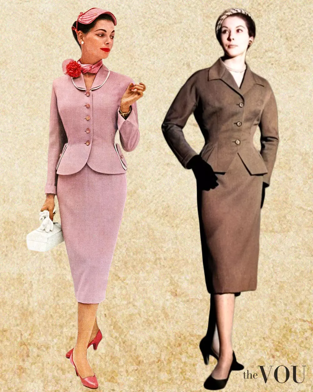 50s Fashion Skirt Suits
