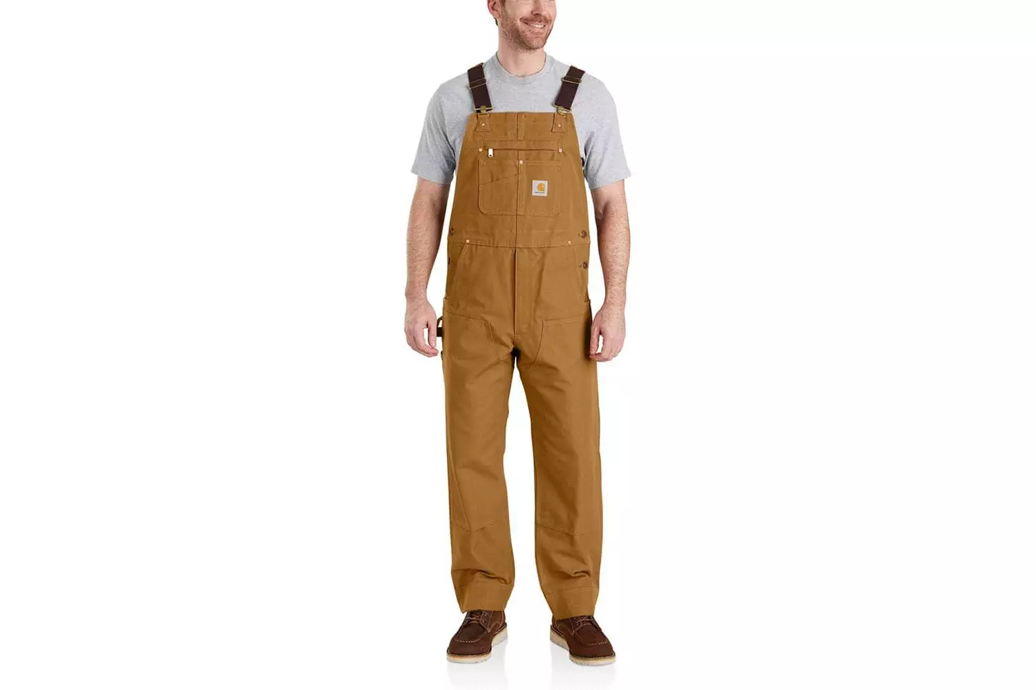 Forever 21 Slim-Fit Utility Overalls