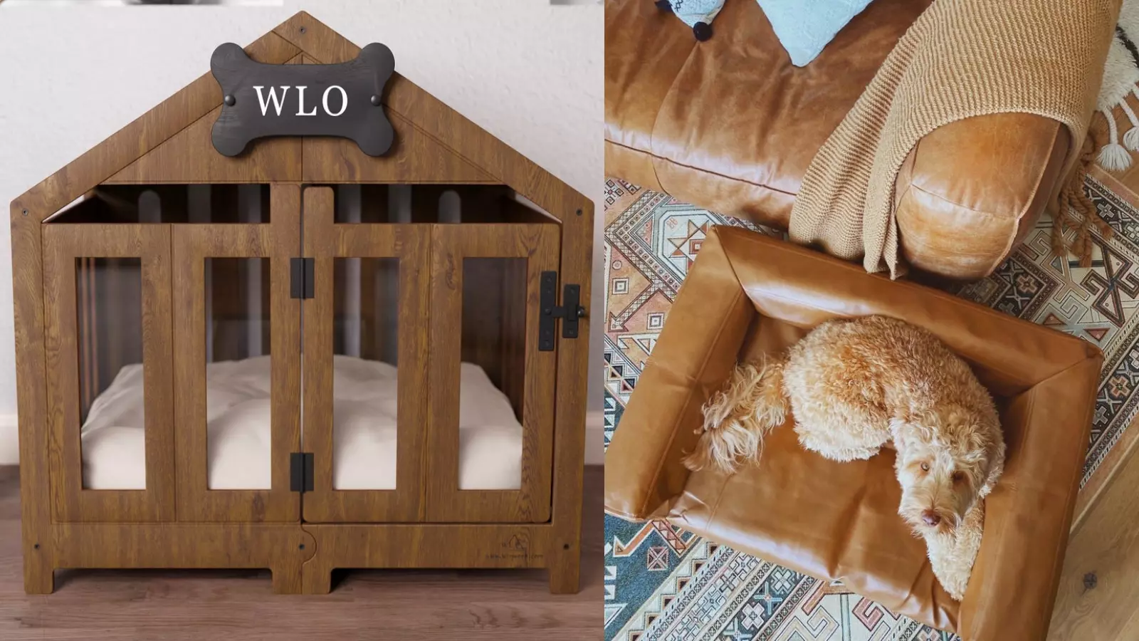 Even Fido will love one of these furniture dog beds from Etsy.