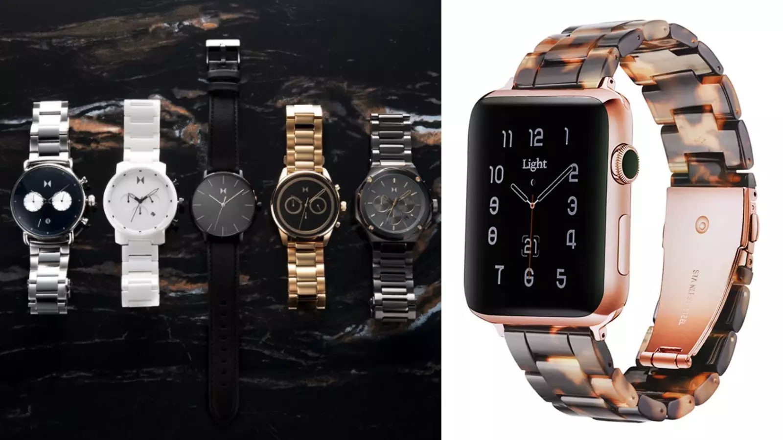 You can shop of-the-moment watches from Mvmt or Amazon.