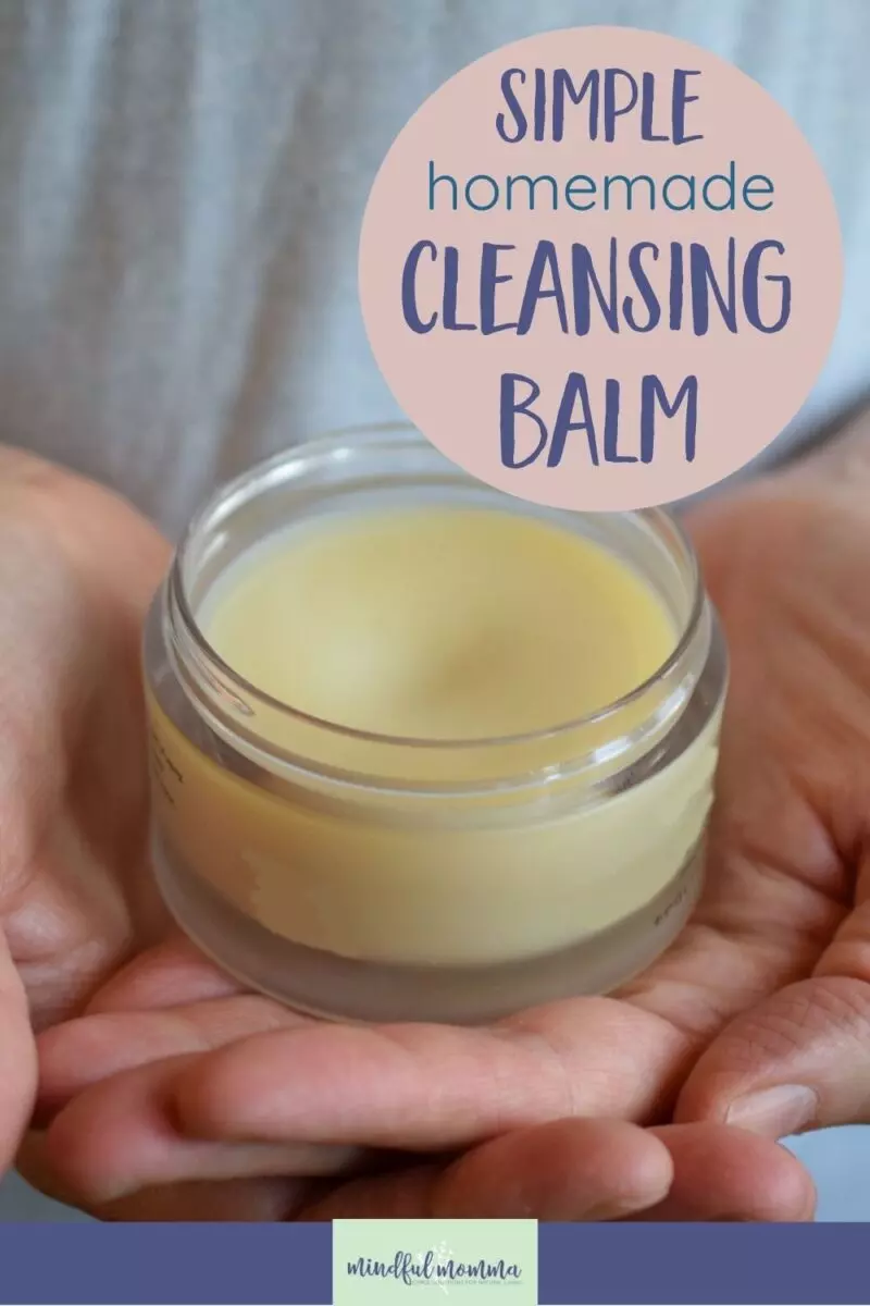 Make this simple, homemade cleansing balm to nourish your skin