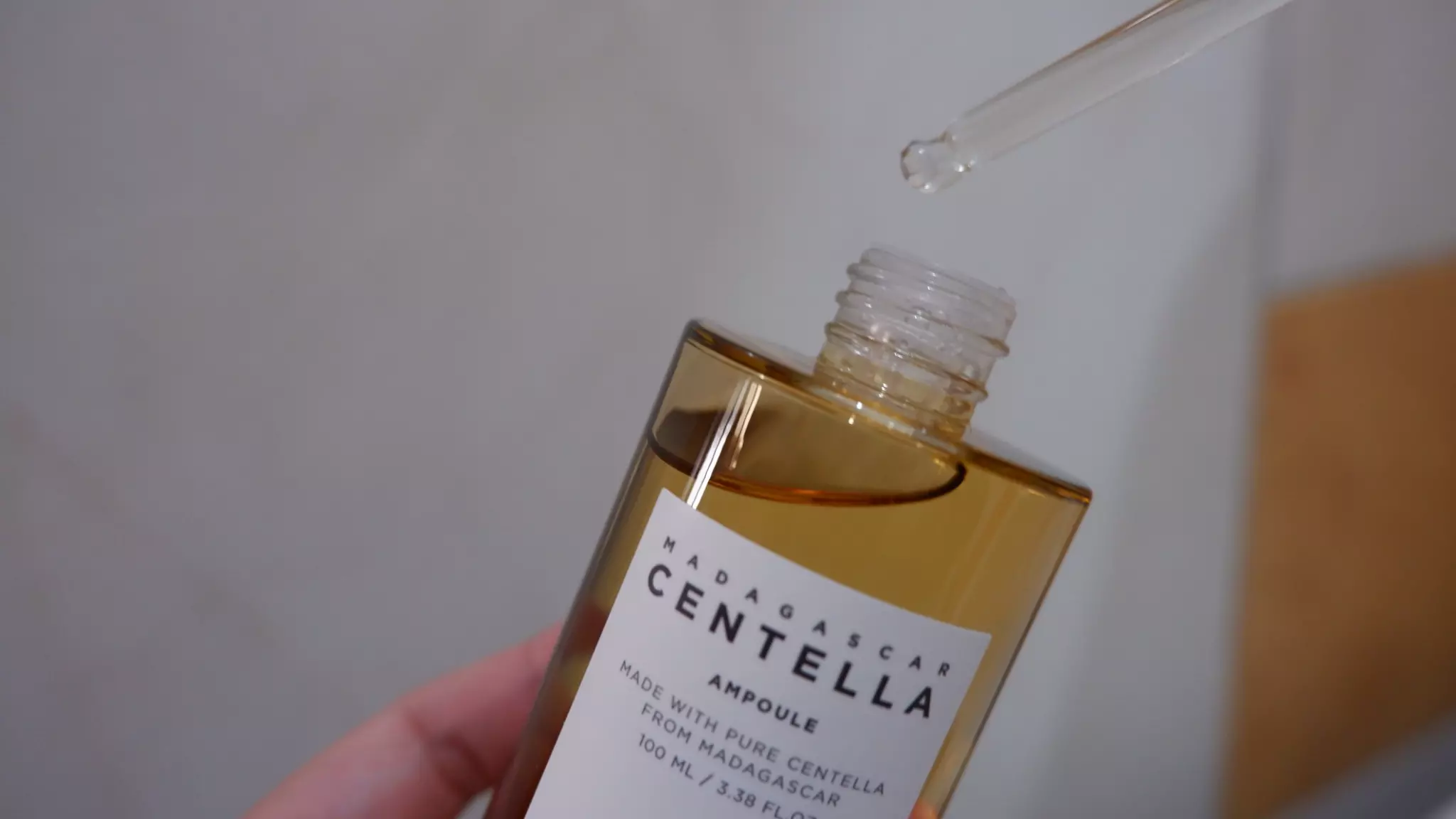 skincare routine using centella madagascar