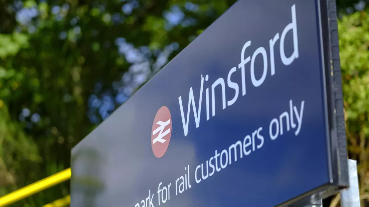 Winsford train station