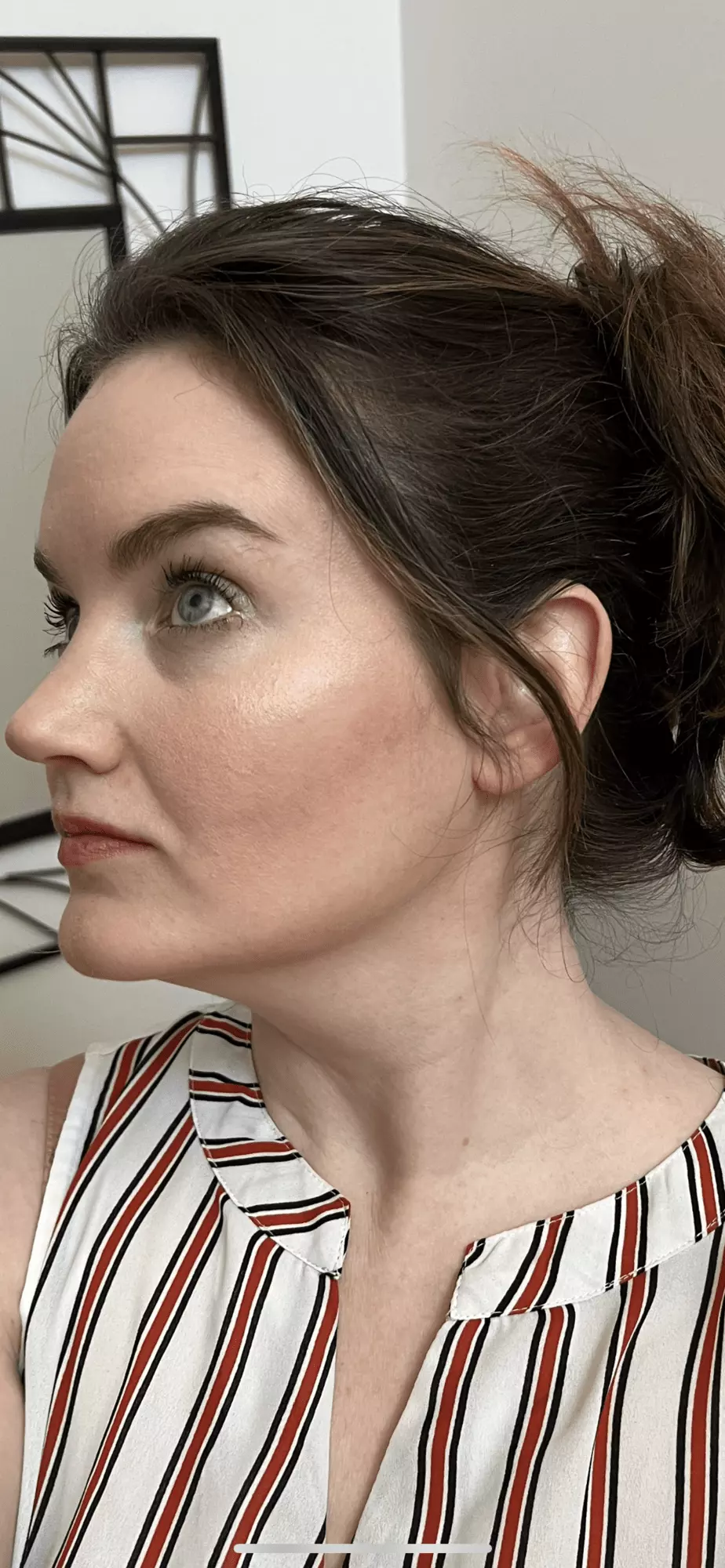 Side view of NYX Contour Stick results in Fair