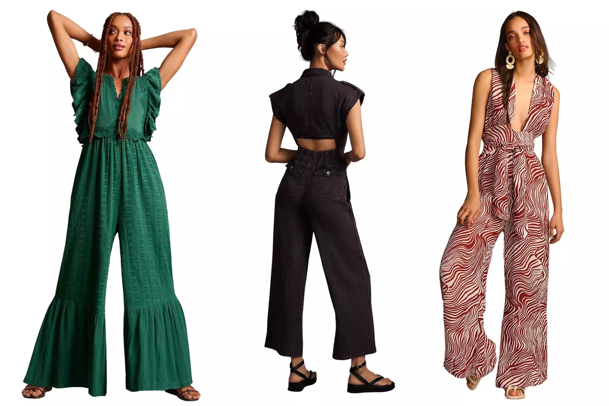 Anthropologie jumpsuits