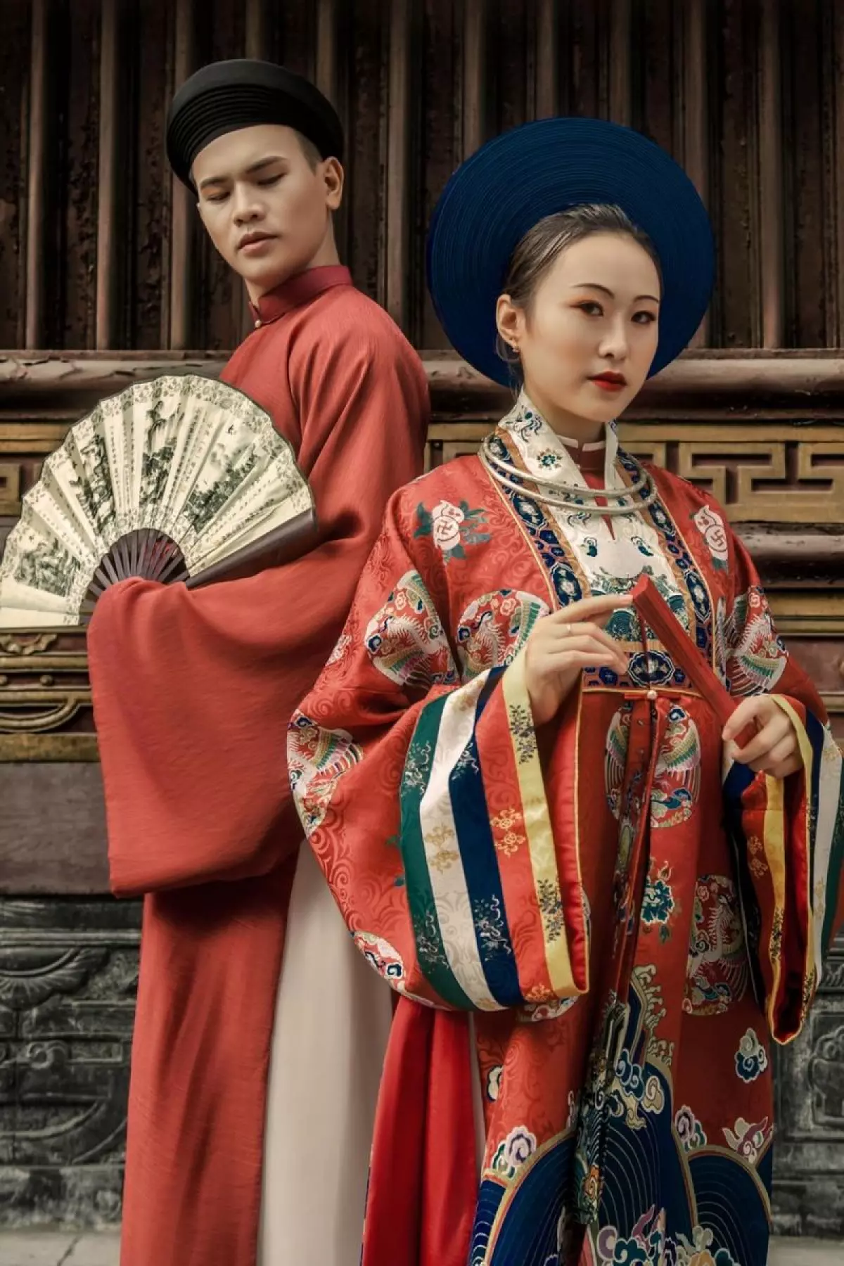 Ao Giao Linh - A costume of the feudal mandarin class