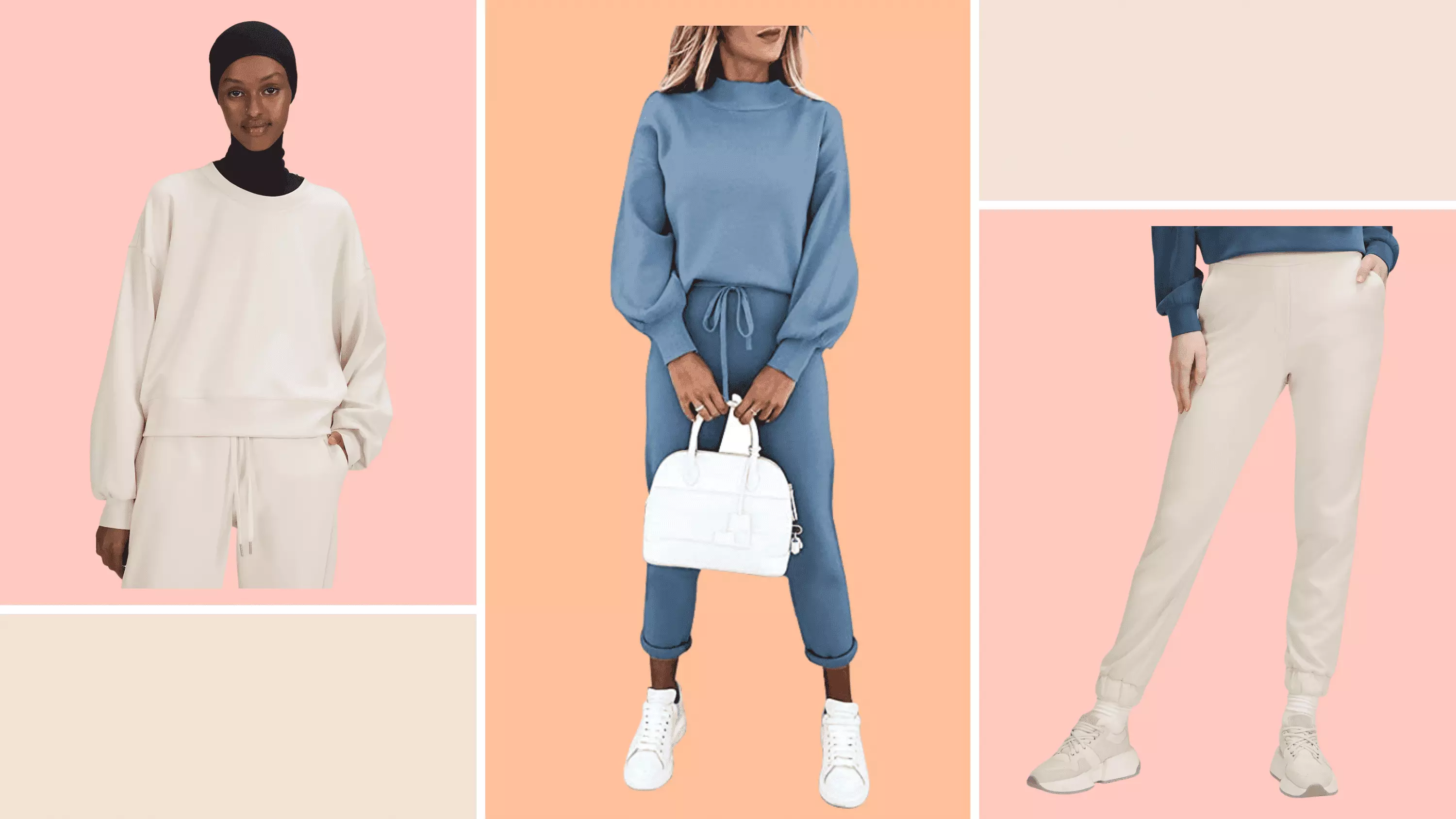 Matching athleisure sets are the perfect no-fuss option when you need comfort.