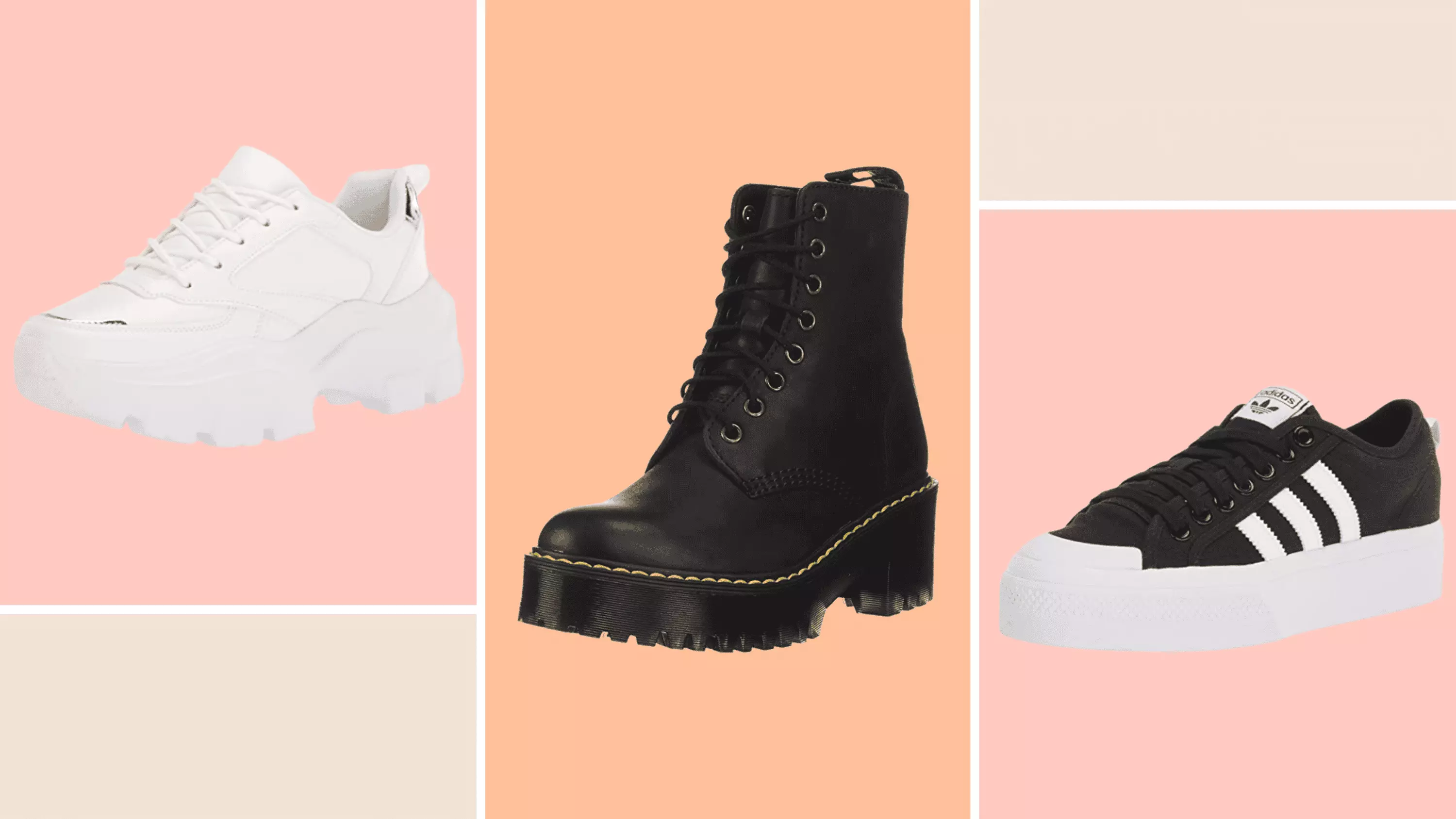 The chunky shoe trend has arrived just in time for chillier fall days.