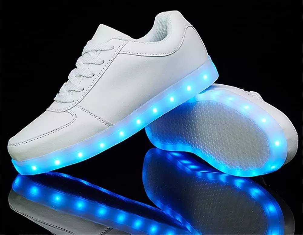 Super bright light up sneakers