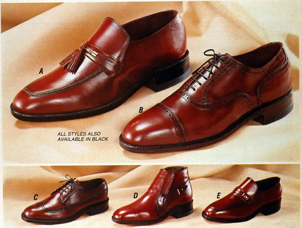 Vintage 80s men's shoes 1985 (5)