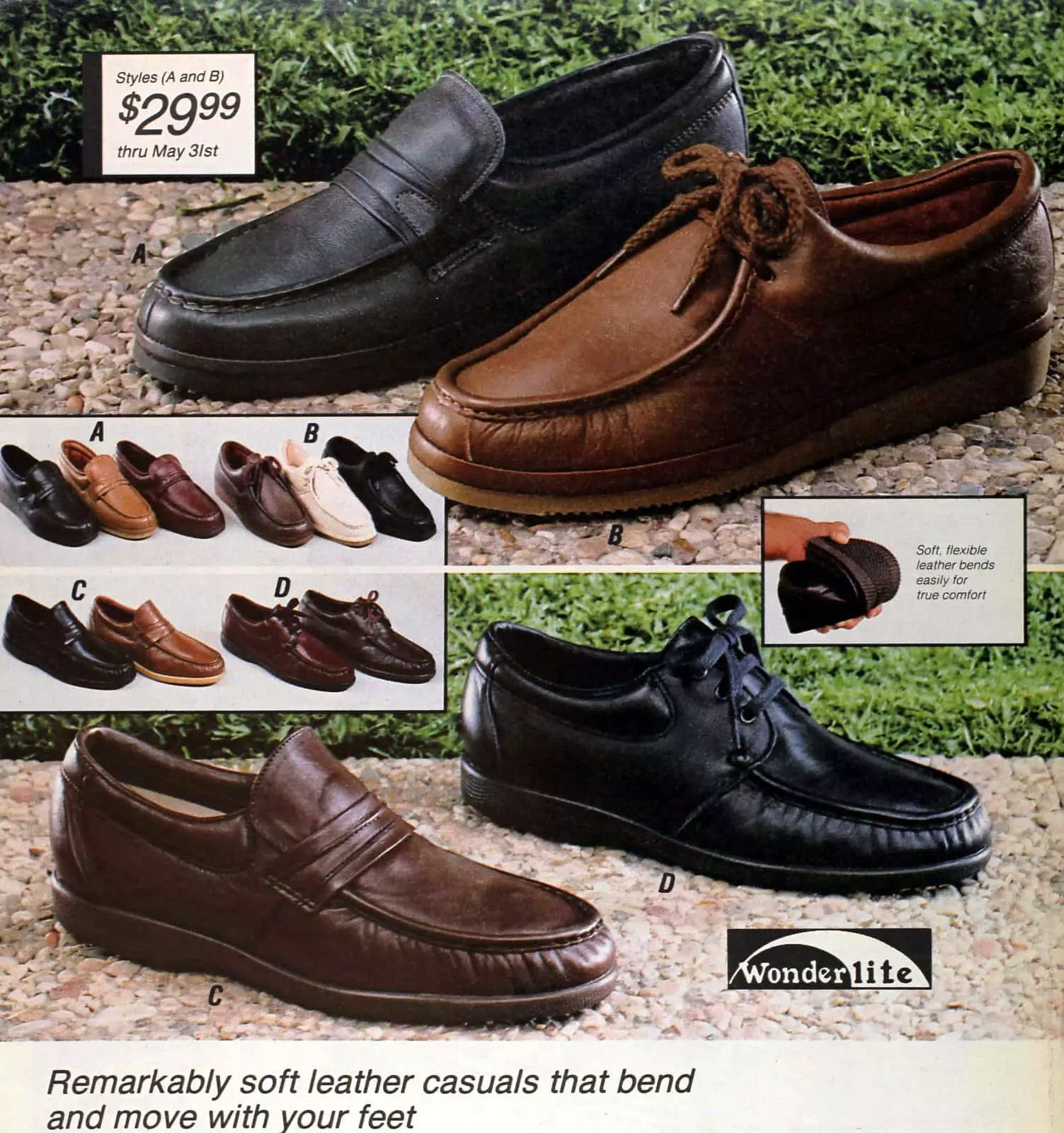 Vintage 80s shoes for men from 1985 (9)
