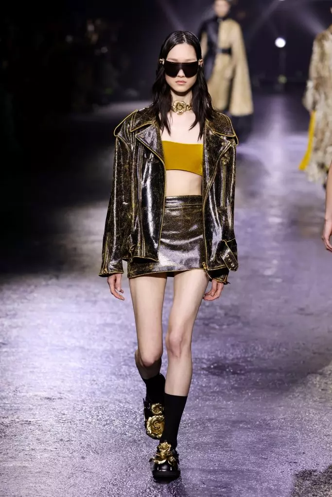 Top Trends from Fashion Weeks - Roberto Cavalli Mini Skirt