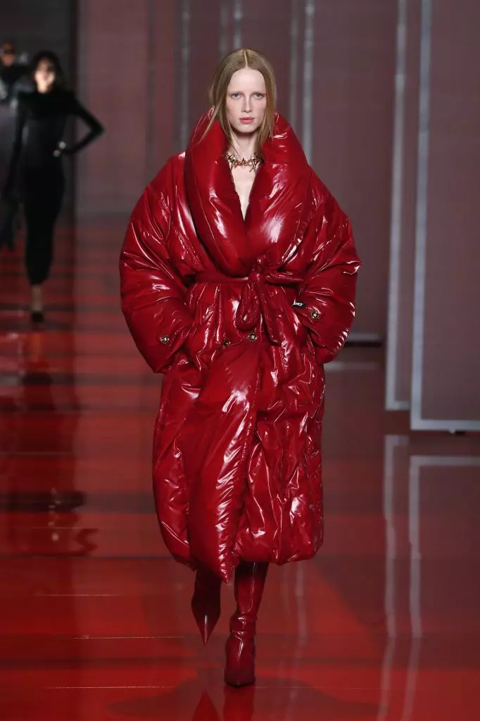Versace fashion show during the Milan Fashion Week Fall/Winter 2022/2023