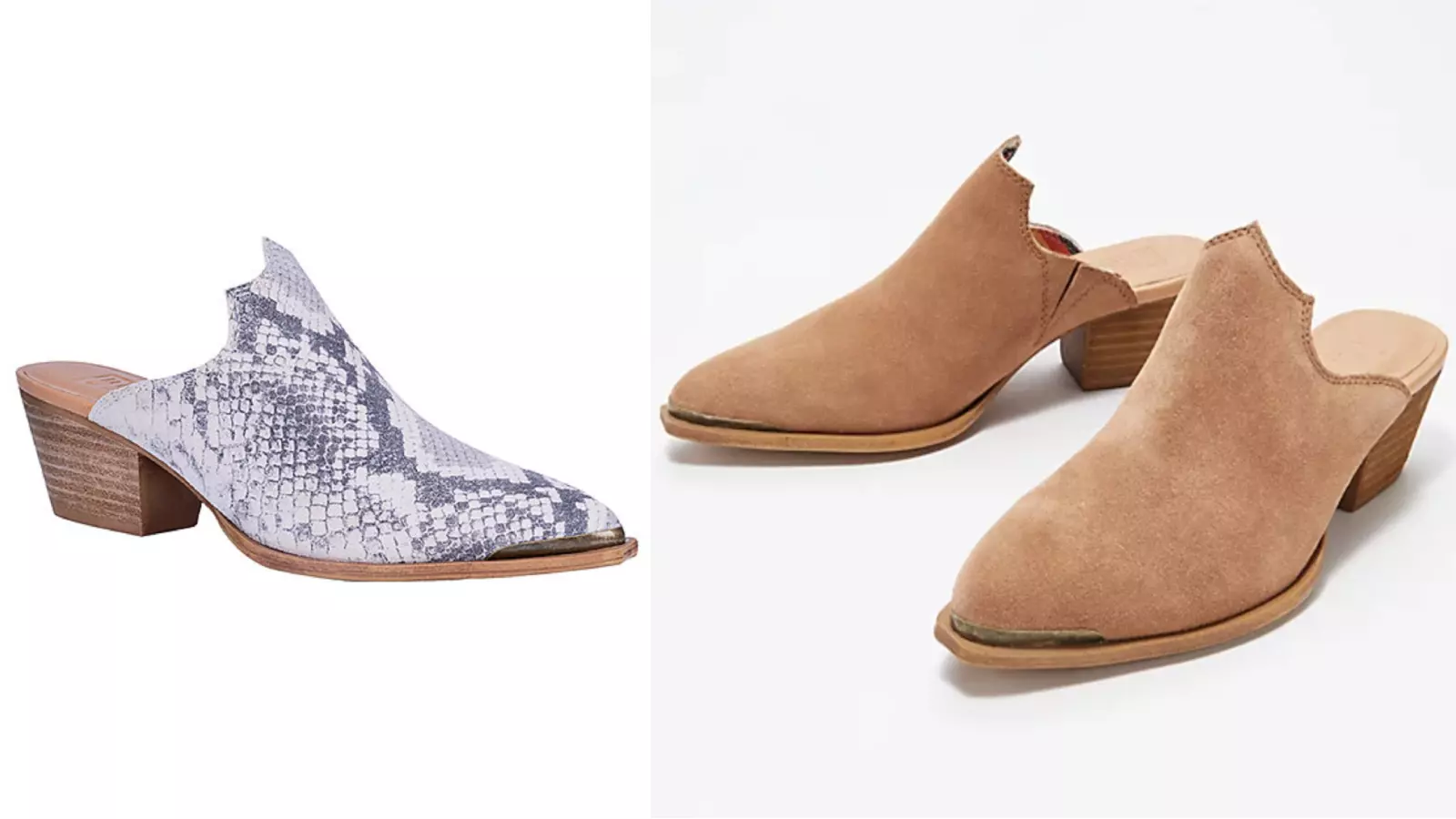 These Free People clogs up the cool factor of any fall get-up.