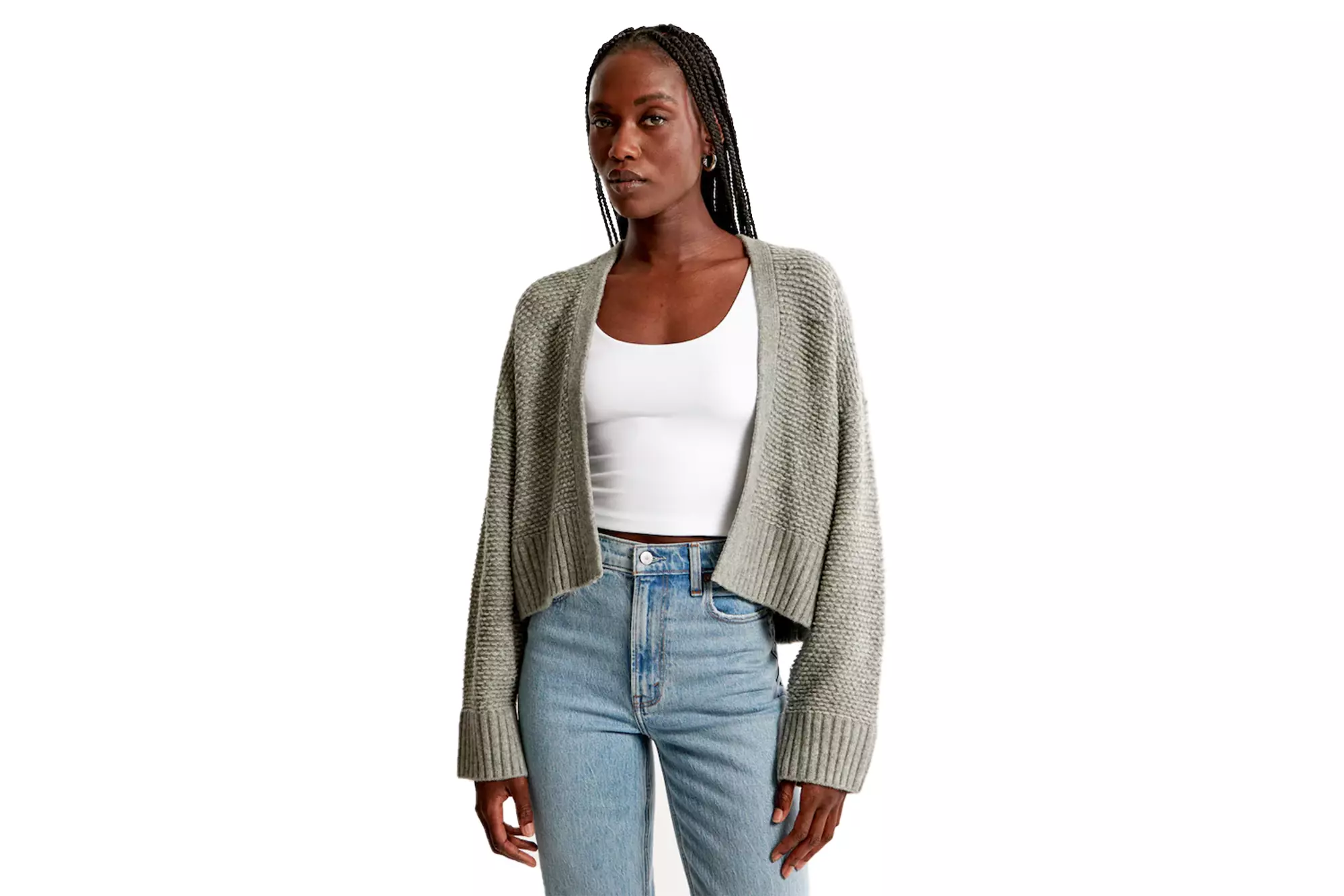Qualfort 100% Cotton Cardigan Sweater