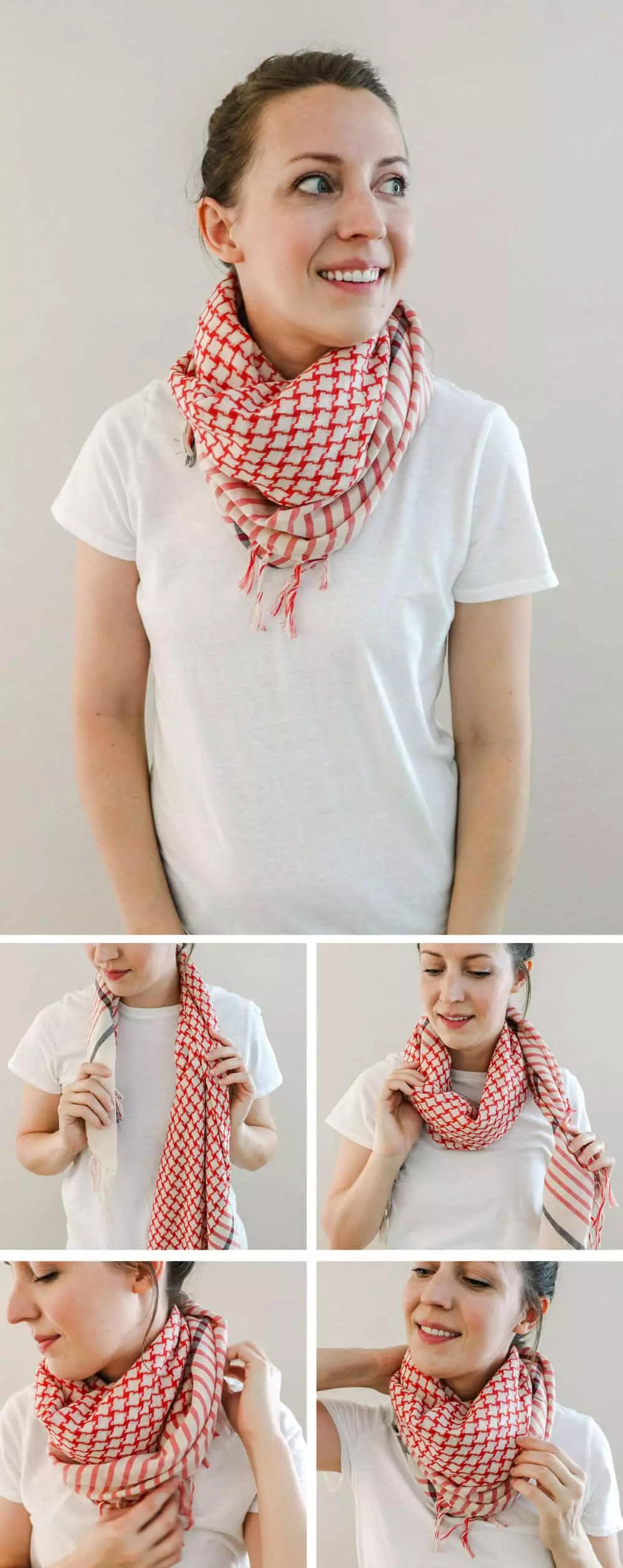 Knotted Necklace | 19 Ways to Tie a Scarf