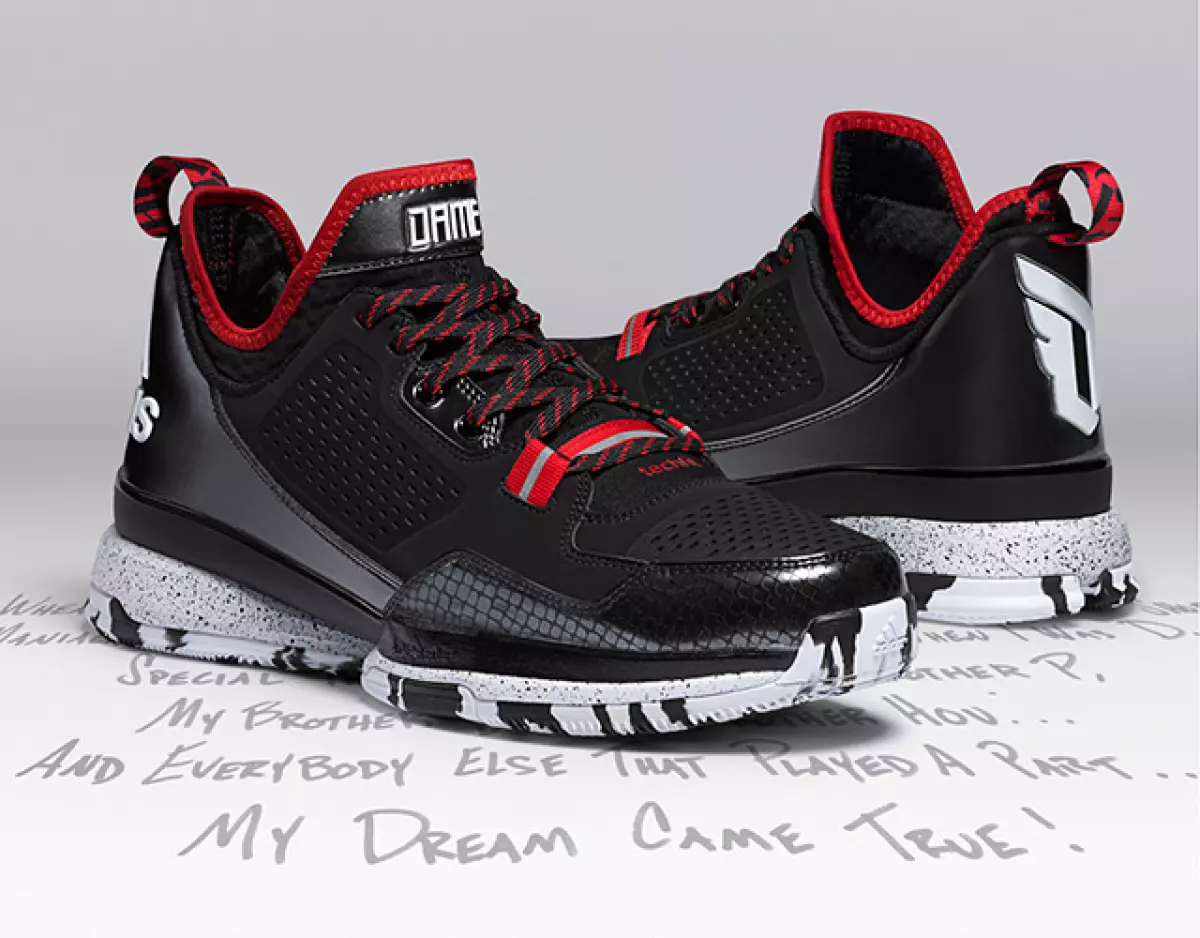 Adidas reveals first Damian Lillard signature shoe, the D Lillard 1's