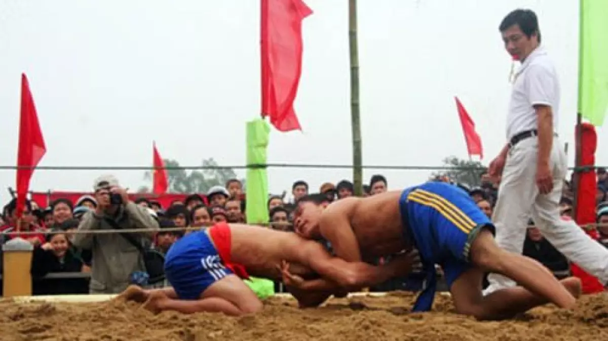 traditional vietnamese sports wrestling
